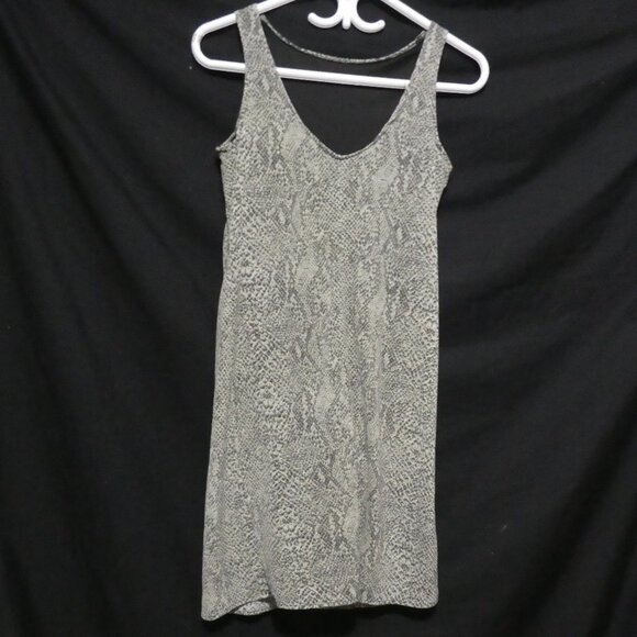 SCARLET | large | Sleeveless Fully Lined Snakeskin Slip On Dress - Picture 1 of 16